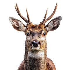 Fototapeta premium Deer isolated on transparent background, PNG
