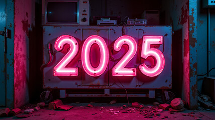 Puzzles where pieces spell out the year 2025