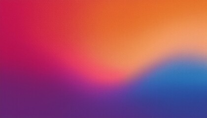 Obraz premium Background grainy orange purple abstract noise texture pink red blue retro gradient banner