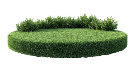 PNG Circle podium design grass eco-friendly