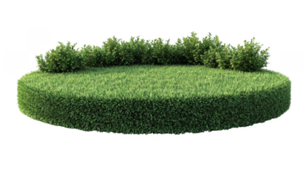 PNG Circle podium design grass eco-friendly