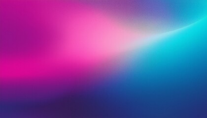 Blue magenta pink abstract gradient background with grainy texture effect, web banner design