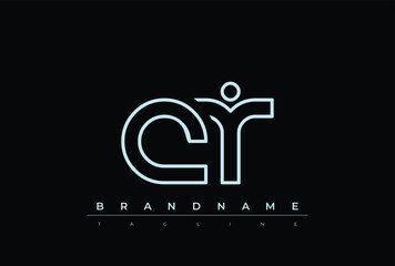 QT Technology Letter  Logo Template. This tech letter logo is a graphic mark that uses letters to represent a technology company.