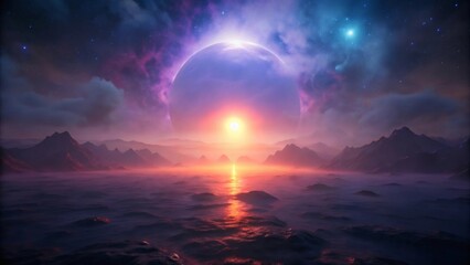 Alien Planet Sunrise