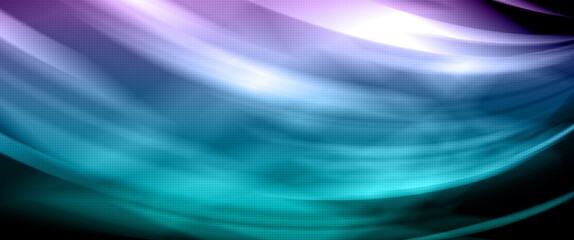 abstract green and purple background with motion blur