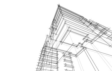 Obraz premium abstract architectural background