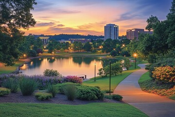 Autumn in Huntsville Alabama Parks