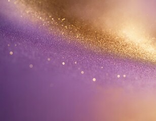 Fototapeta premium A stunning abstract background featuring purple and gold glitter tones.