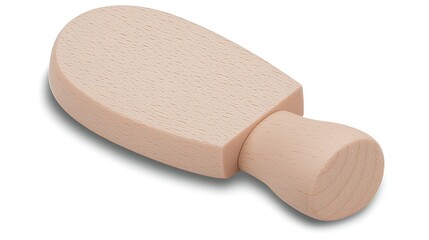Wooden Hand Tool for Crafting and DIY Projects Natural Finish
