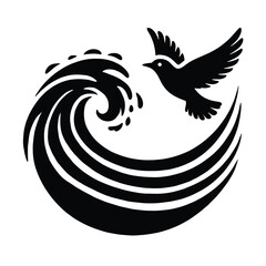 Obraz premium Wave Bird Transformation