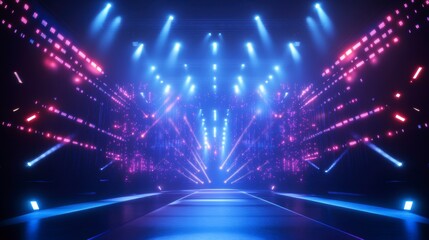 Futuristic Stage Lighting
