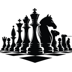 Chess Silhouette