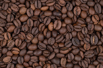 photo of rosted coffee beance background