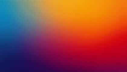 Red orange yellow purple blue gradient background wide web header grainy texture vibrant colors banner design