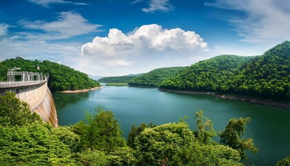 lake in the mountains