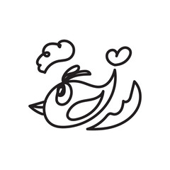 Vector Doodle Illustrations in various abstract shapes