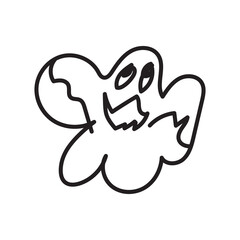 Vector Doodle Illustrations in various abstract shapes