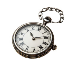 Classic Watch Charm isolated on transparent background, PNG