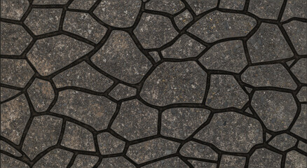 Stone ground texture for videogames and architecture