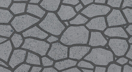 Stone ground texture for videogames and architecture