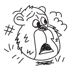 Vector Doodle Illustrations in various abstract shapes