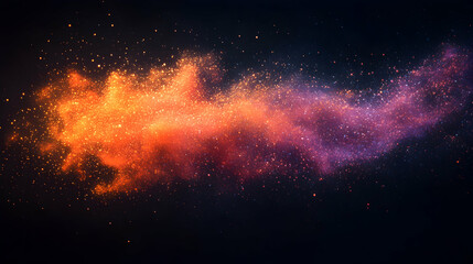 Fototapeta premium Cosmic Dust Stream Across the Void