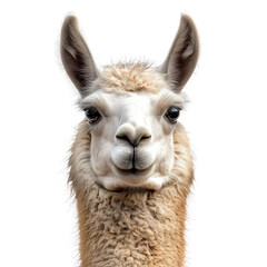 Obraz premium Llama isolated on transparent background, PNG