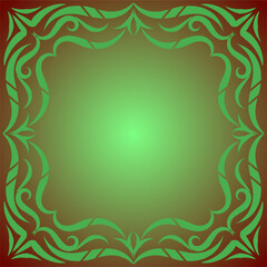 This image is background with Borders leafs theme design 