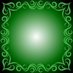 This image is background with Borders leafs theme design 