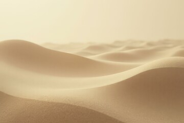 Desert Dunes with Rolling Sand Hills