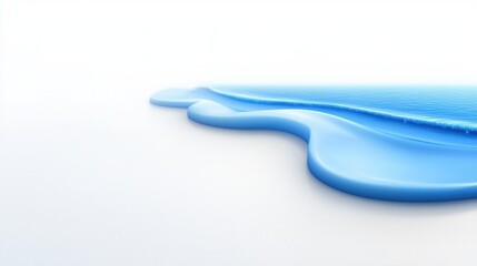 Dreamlike serene beach scene under a starlit sky with a soft glowing shimmer reflected on the calm waters  A surreal ethereal landscape that evokes a sense of tranquility and wonder