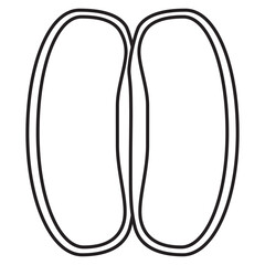 Guard cell empty line icon