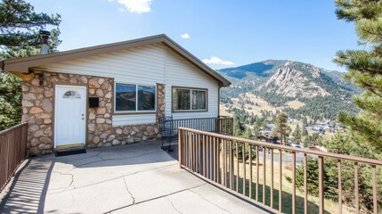 Mountain Home Exterior View