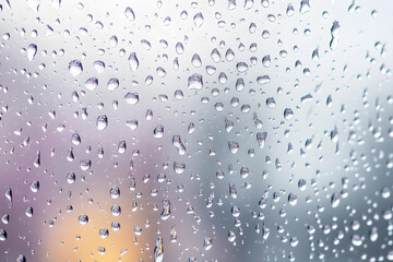 PNG Raindrops on glass surface background droplets texture.