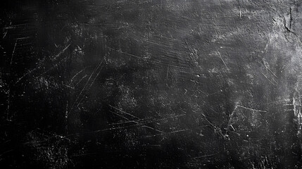 A high-resolution close-up of a textured blackboard with scratches and worn-out details
