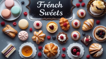 Indulge in French Elegance: A Stunning Assortment of Traditional French Desserts
