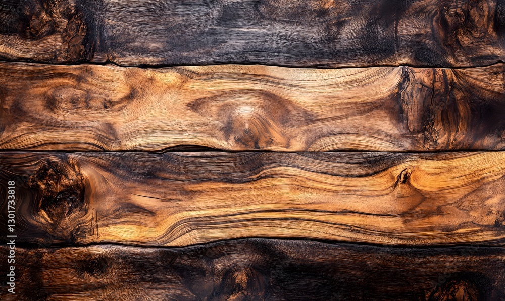 Poster rich wood texture with dark and light tones for background and design elements