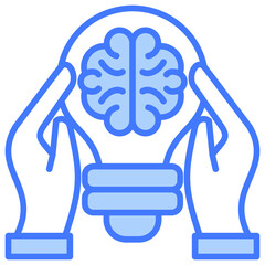 Idea Blue Icon