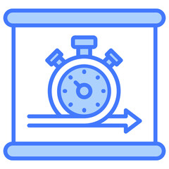 Agile Blue Icon