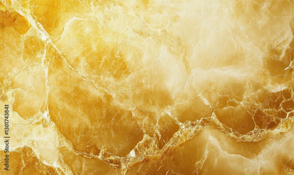 Poster abstract golden marble texture with intricate swirling patterns and subtle metallic highlights, perf