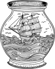 aquarium, pottery, decoration, object, art, container, porcelain, clay, traditional, jug, craft, ceramics, china, jar, bowl, old, tea, culture, pattern, teapot, pitcher, vintage, design, sea