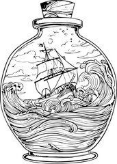 aquarium, pottery, decoration, object, art, container, porcelain, clay, traditional, jug, craft, ceramics, china, jar, bowl, old, tea, culture, pattern, teapot, pitcher, vintage, design, sea