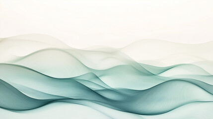 abstract blue waves