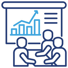 Statisctics Dual Tone Icon