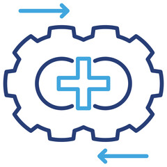 Combine Dual Tone Icon