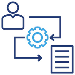 Workflow Dual Tone Icon