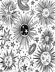 space, astronaut, planet, spacecraft, meteorite, vector, sport, illustration, grunge, music, art, design, silhouette, skateboard, people, drawing, skate, ink, poster, sketch, men