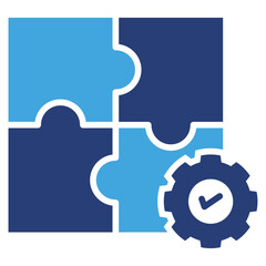 Complementary Two Color Icon