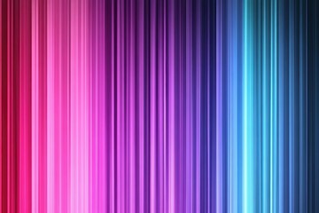 A vibrant striped pattern against a solid black background creates a striking visual contrast.