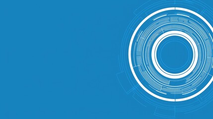 Obraz premium Abstract digital design, technology background